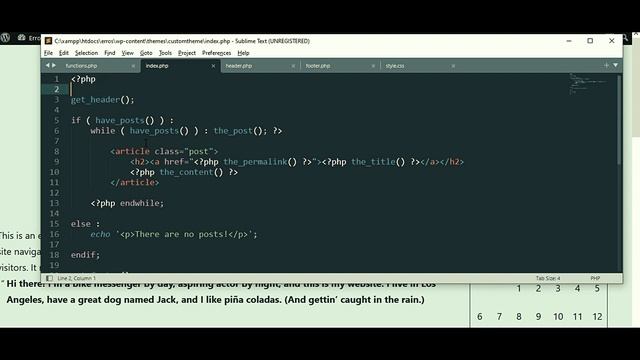 How to Create Custom Theme In WordPress смотреть онлайн