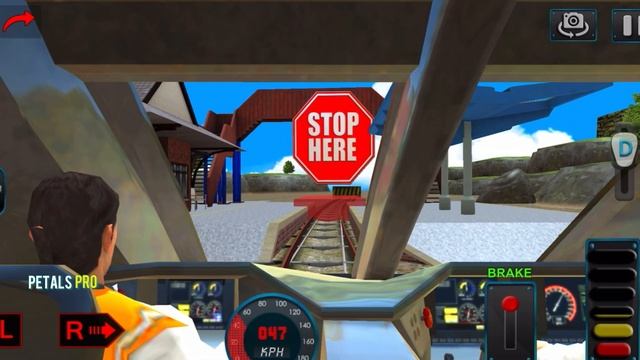 Under water Bullet Train Simulation | Under water Railway Train Games | Gameplay