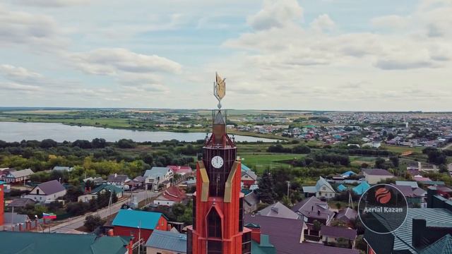 Арск с высоты. "Arsk, Russia from above" DJI Mavic Mini cinematic video. смотреть онлайн