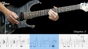 Helloween - A Tale That Wasn't Right Guitar Solo Lesson With Tab(Slow Tempo)