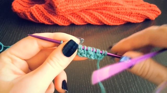 Модная АНГЛИЙСКАЯ резинка (ПОЛУАНГЛИЙСКАЯ) спицами. Современное вязание. смотреть онлайн