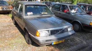 Volvo 340 GL 4 door sedan walkaround
