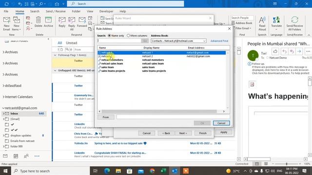 How to Create Rule Automatically Forward Email in Outlook смотреть онлайн