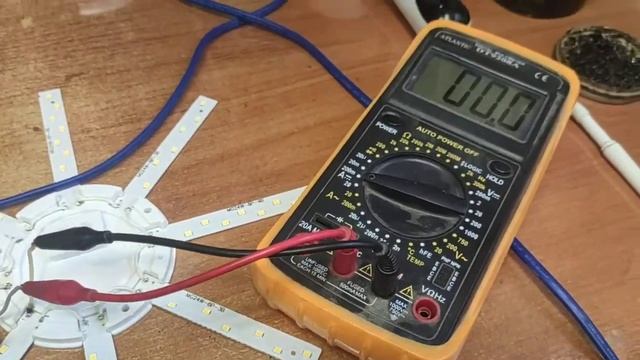 Ремонт LED светильника