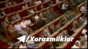 Ислам Абдуганивич Каримов  1991 йил 31 август архив видйу