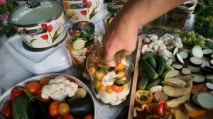 ОВОЩНОЕ АССОРТИ - СКАЗОЧНАЯ ЗАГОТОВКА ОВОЩЕЙ НА ЗИМУ.