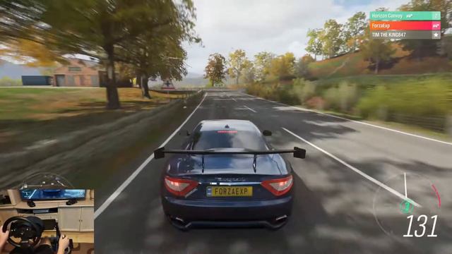 Fast Driving In a MASERATI GRAN TURISMO S [Thrustmaster TMX PRO +TH8A Shifter] [FORZA HORIZON 4] смотреть онлайн