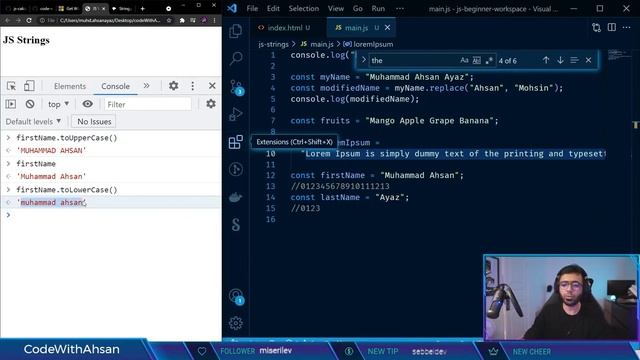 04 - JavaScript Strings | JavaScript Beginners Series 2021 смотреть онлайн