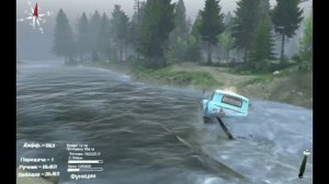 Spin tires Открываем МАЗ 535 на карте побрережье, или как я утопил УАЗ