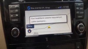 Nissan Connect 3 Özel Hedef Ayarları Aktif Etme