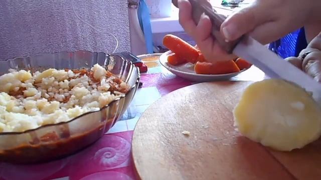 Салат "Хризантема"