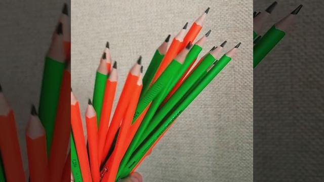 "FLORA" и "CORAL"– чернографитные карандаши BG с ярким неоновым цветом корпуса смотреть онлайн