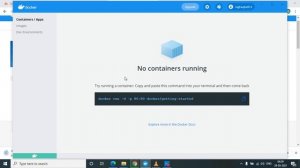 Docker Installation in Windows