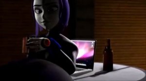 Raven vore(Big belly)