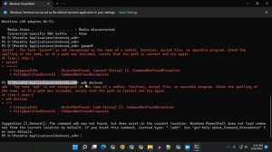 The term is not recognized as the name of a cmdlet in powershell - Error Fixed