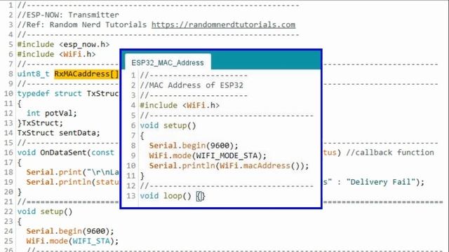 ESP32-to-ESP32 Simplex Communication via ESP-NOW смотреть онлайн