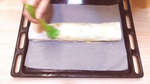 Ленивый "штрудель" из лаваша - неизменно вкусный.