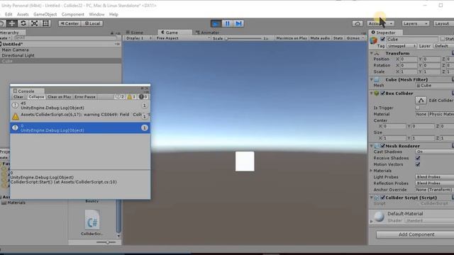 Lec-15 Unity3d c# game development tutorial in hindi HideInInspector,SerializeField property in