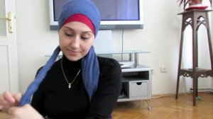 Как завязать хиджаб без заколочек и иголочек