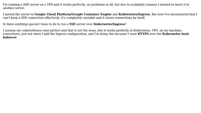 DevOps & SysAdmins: Running a HTTPS SSE server over Kubernetes/Ingress and Google Cloud Platform смотреть онлайн