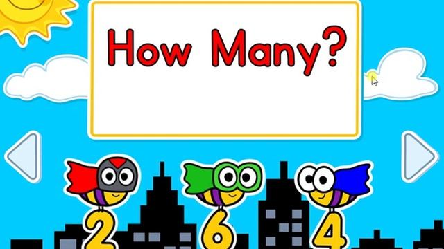 Busy Bees Super Counters PowerPoint Game