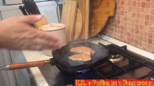 Как вкусно пожарить стейк из семги,на сковородке гриль.Как правильно приготовить стейк из семги дома