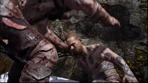 God of War 4. Кратос против Бальдра. Клип