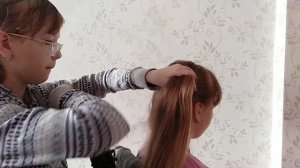 АСМР | ?♀️ ЗАПЛЕТАЮ ЯНУ ?♀️ | ЗВУКИ ВОЛОС и ЗАПЛЕТАНИЕ | ASMR | HAIR SOUNDS
