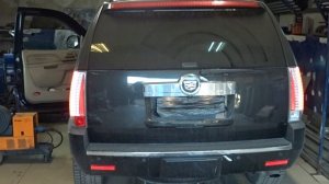 Бурлящий выхлоп на Cadillac Escalade (кадиллак эскалейд)