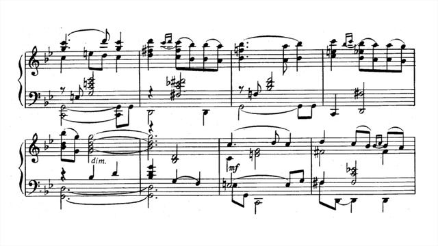 Arno Babajanian: Elegy in memoriam Aram Khatchaturian for piano (with score) смотреть онлайн