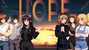 Трейлер демо версии визуальной новеллы HOPE /Надежда