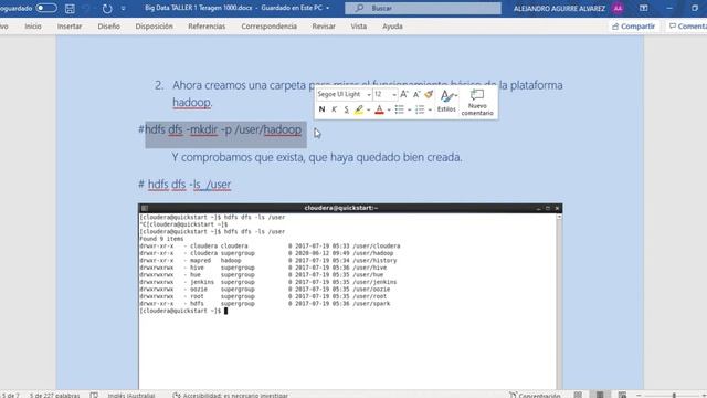 Big Data 6 Hadoop Tipos de BBDD  Alejandro Aguirre Alvarez