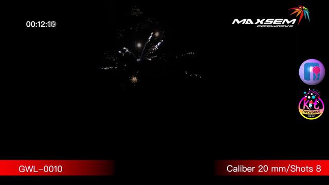 Римская свеча ROMAN CANDLE 8 залпов GWL-0010 Maxsem