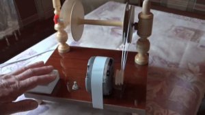 Работа электропрялки.