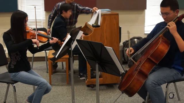 Mendelssohn Piano Trio Op. 49, First Movement, Century Chamber Music Club