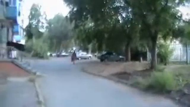 Дорога до Кавалерийской 3а - от остановки "Гознак" смотреть онлайн