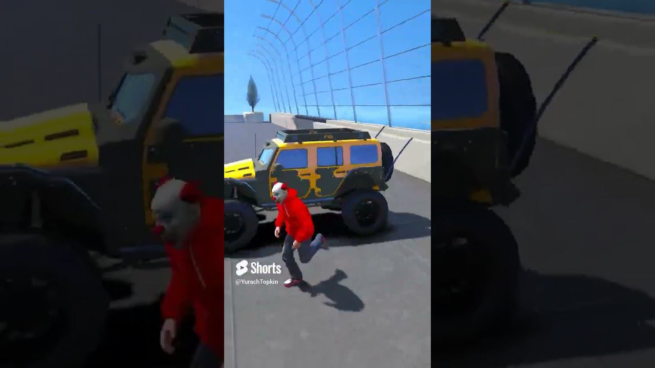 КАК ДАЛЕКО ПО ДЫРЯВЫМ БЛОКАМ ПРОЕДЕТ ЧИТ ТАЧКА? СМОТРИ НЕ УПАДИ В ГТА 5! #shorts смотреть онлайн