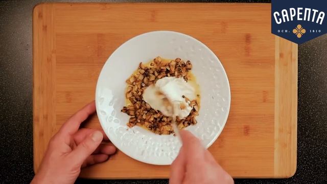 Карп фаршированный грибами