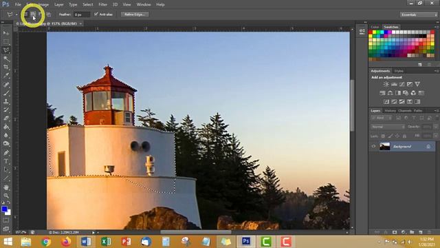 Cara Menggunakan Magnetic Lasso Tool di Photoshop | Tutorial Photoshop смотреть онлайн