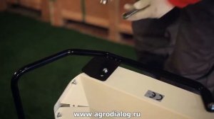 Сборка луговой косилки 53 см для мотоблока Eurosystems P55