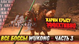 ЖАРИМ КРЫСУ ЭФФЕКТИВНО - ВСЕ БОССЫ Black Myth: Wukong - ЧАСТЬ 3