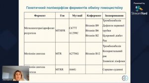 Фолатний цикл. Гомоцистеїн.