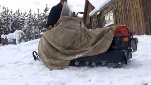 Регион 88 | Как разогреть буран в мороз