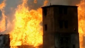 Пожар на элеваторе в Тяжине (30 июля 2008 г.)