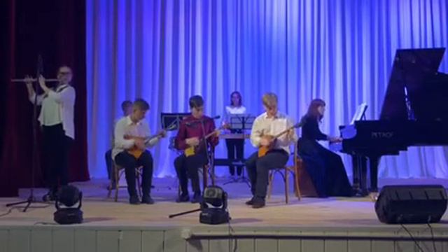 Поздравления от струнно-народного отделения. смотреть онлайн