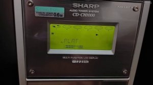 SHARP CD-CH1000 AUDIO TOWER SYSTEM