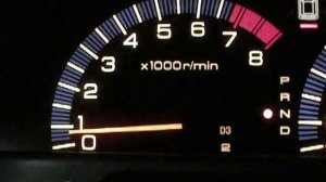 Honda Avancier J30A прерывистый набор оборотов