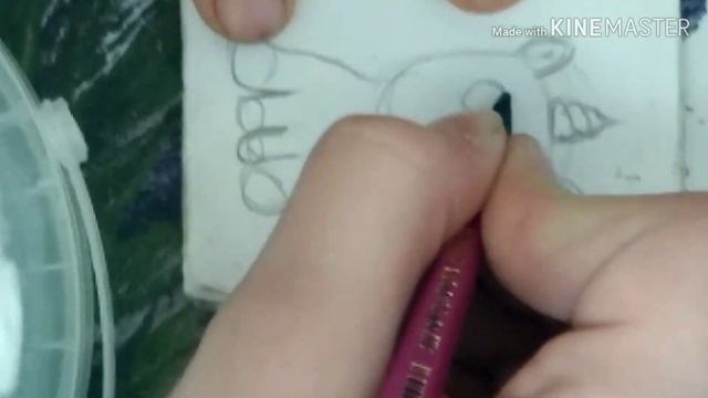 Рисование карандашами №2 "Единорог" смотреть онлайн