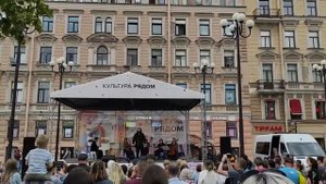 Уличные концерты Питер белые ночи 2022
