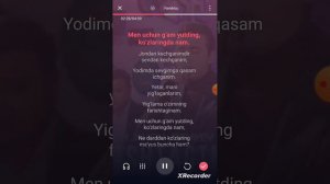 karaoke Shoxjahon jo'rayev Farishtaginam